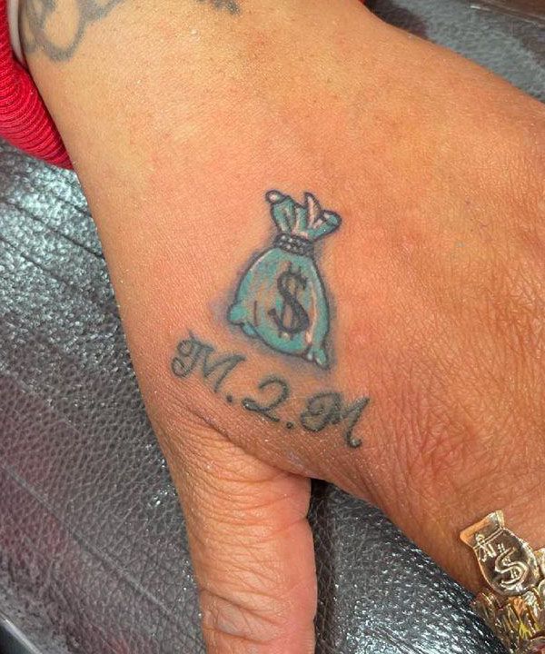 30 Cool Money Bag Tattoos You Must Love