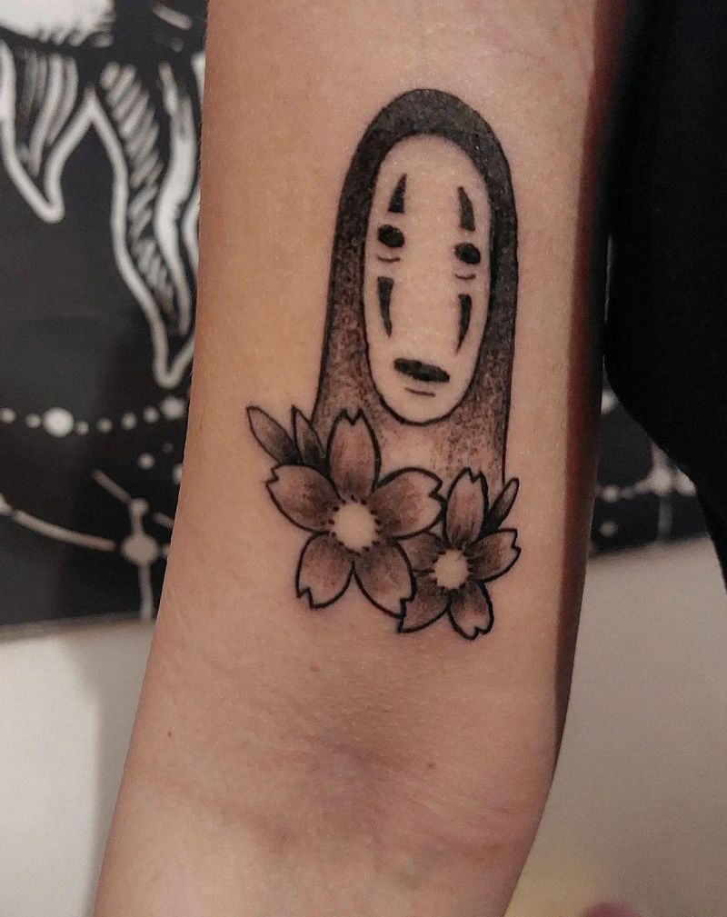 30 Classy Kaonashi Tattoos You Must Love