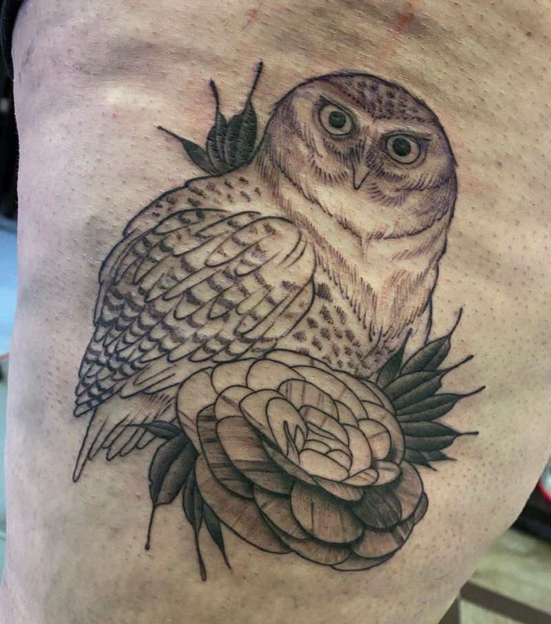 20 Unique White Owl Tattoos for Your Inspiration