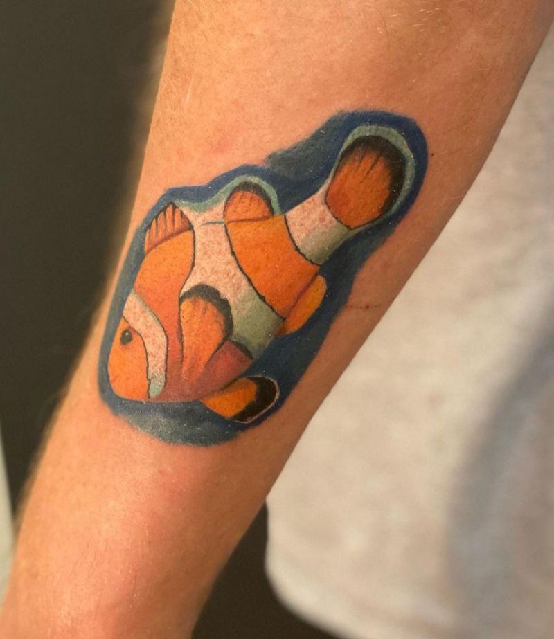 20 Cool Clownfish Tattoos Make You Attractive