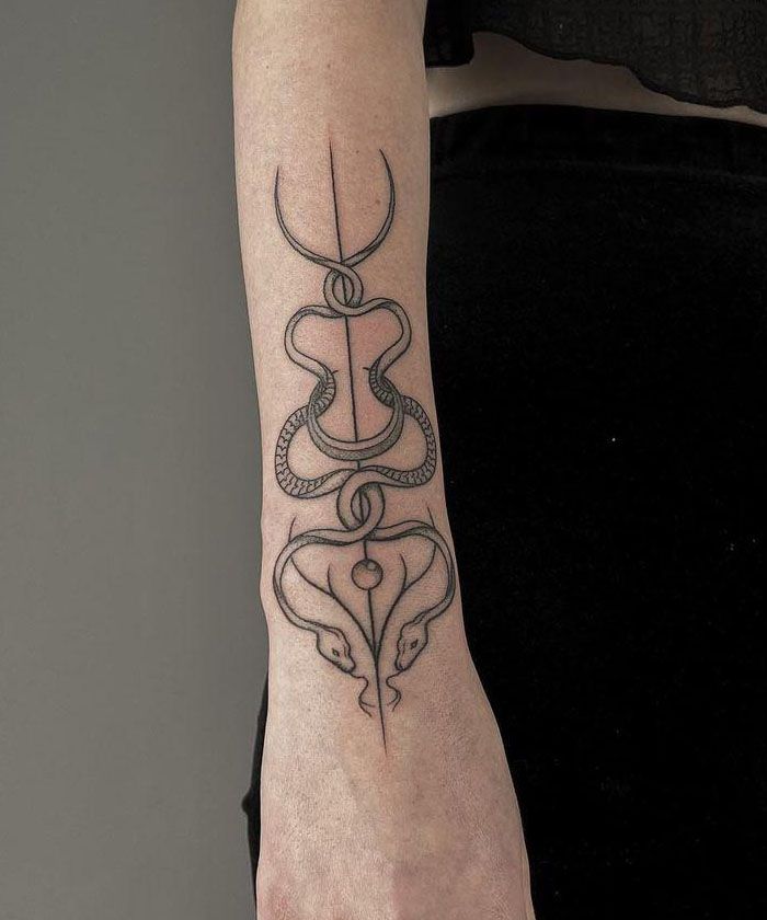 30 Cool Two Snakes Tattoos You Will Love