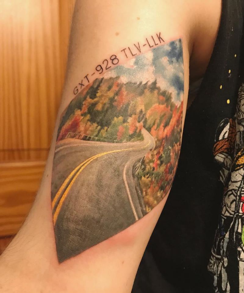 20 Unique Road Trip Tattoos You Can Copy