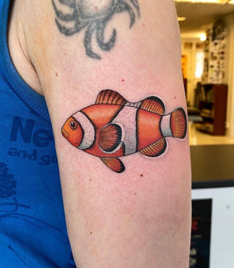 20 Cool Clownfish Tattoos Make You Attractive