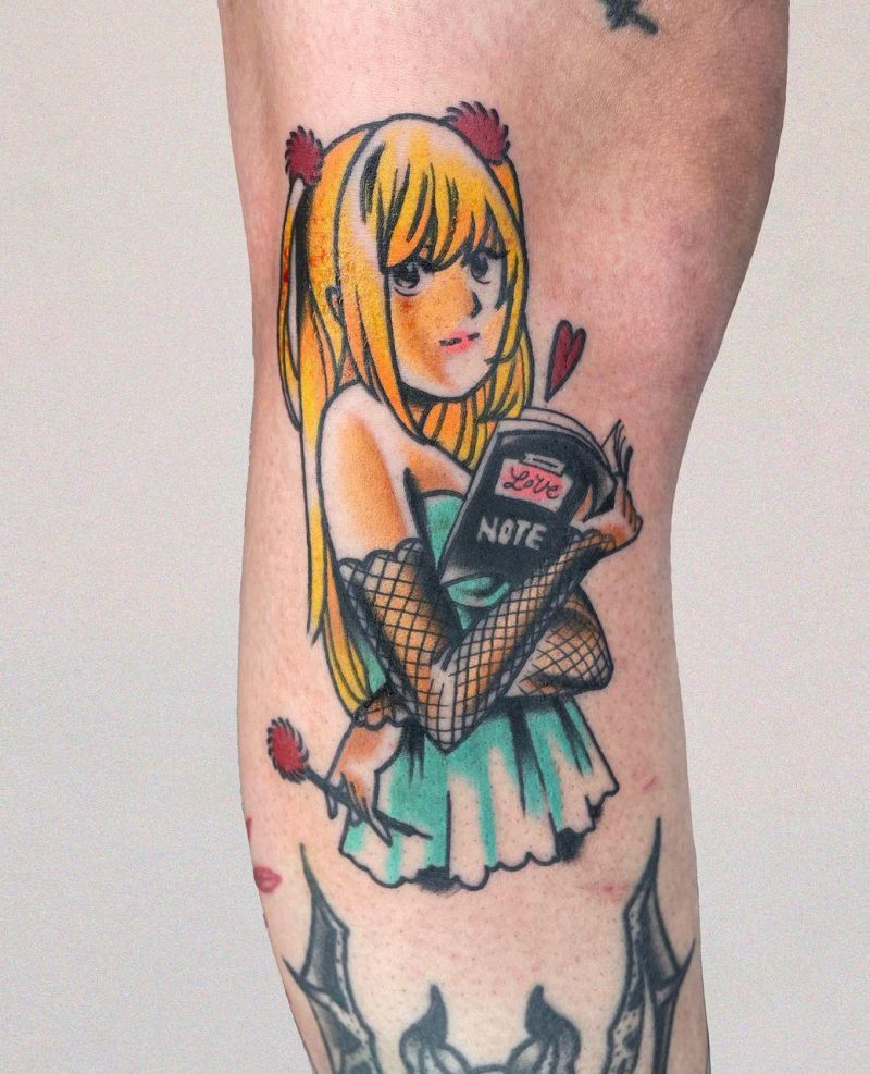 30 Excellent Deathnote Tattoos You Can’t Miss