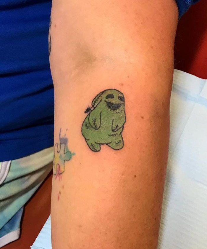 30 Representative Oogie Boogie Tattoos You Can Copy