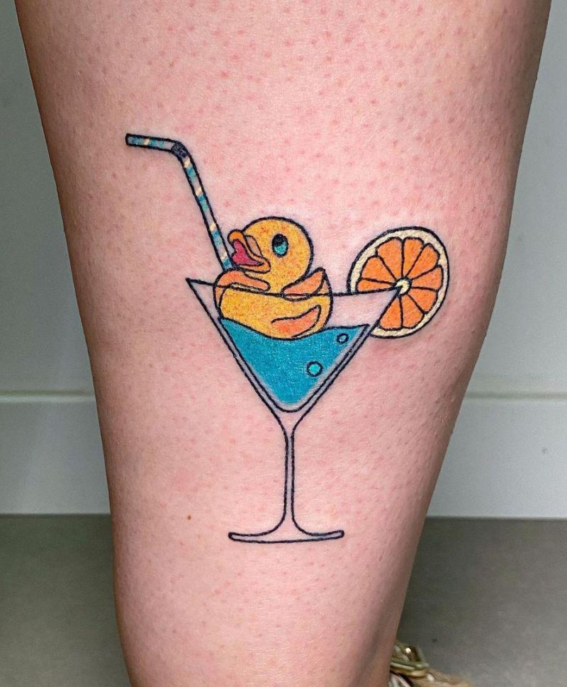 20 Elegant Cocktail Tattoos Make You Attractive
