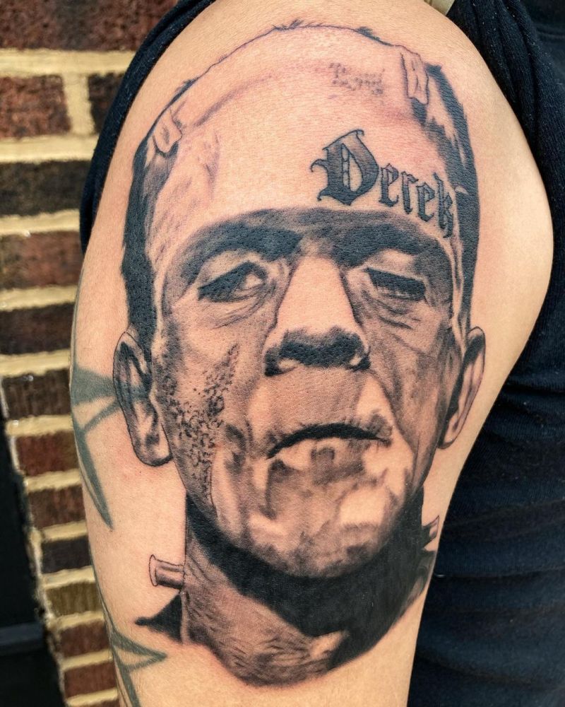 20 Scary Frankenstein Tattoos for Your Inspiration