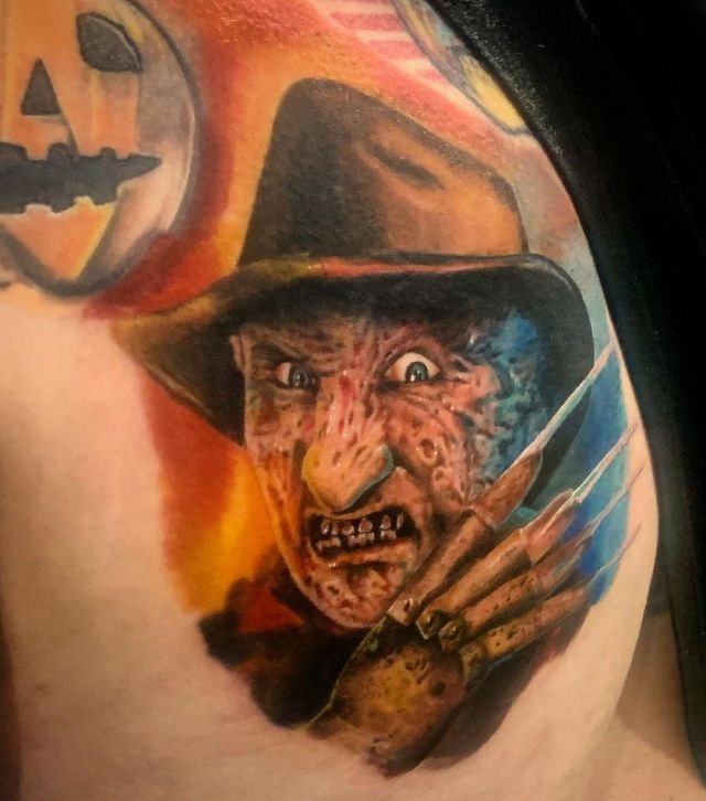 20 Great Freddy Krueger Tattoos Make You Charming