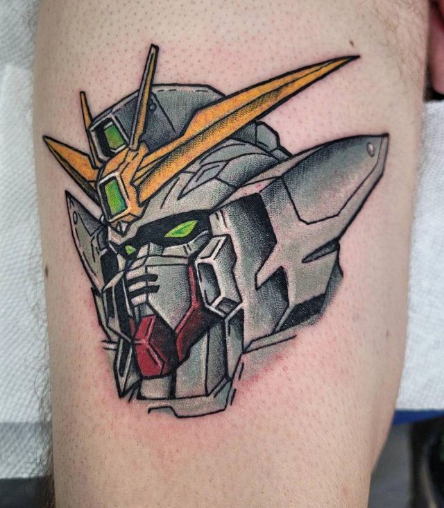 20 Classy Gundam Tattoos You Can’t Miss