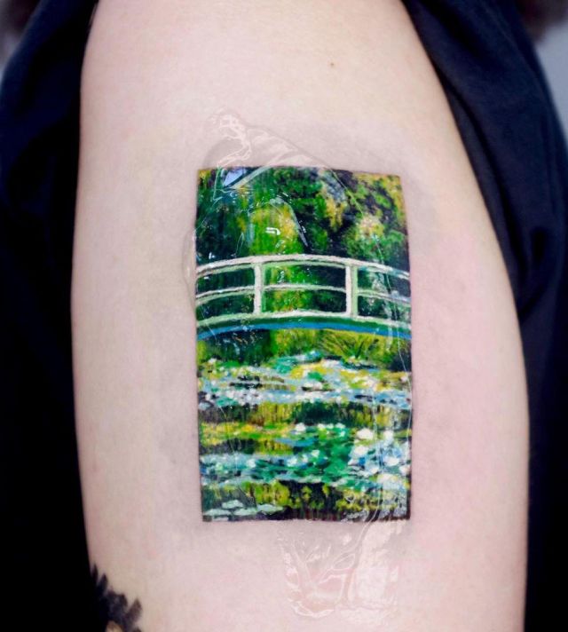20 Unique Monet Tattoos You Must Love
