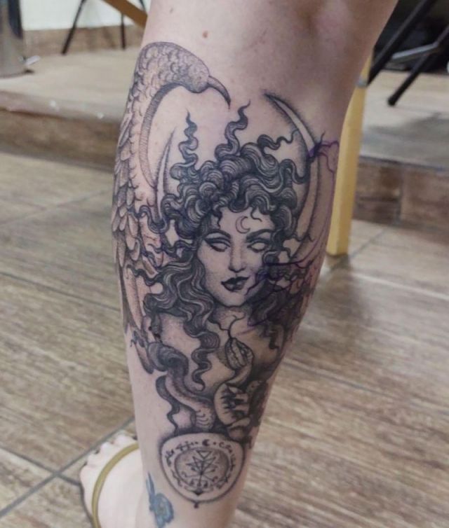 20 Excellent Lilith Tattoos Make You Charming