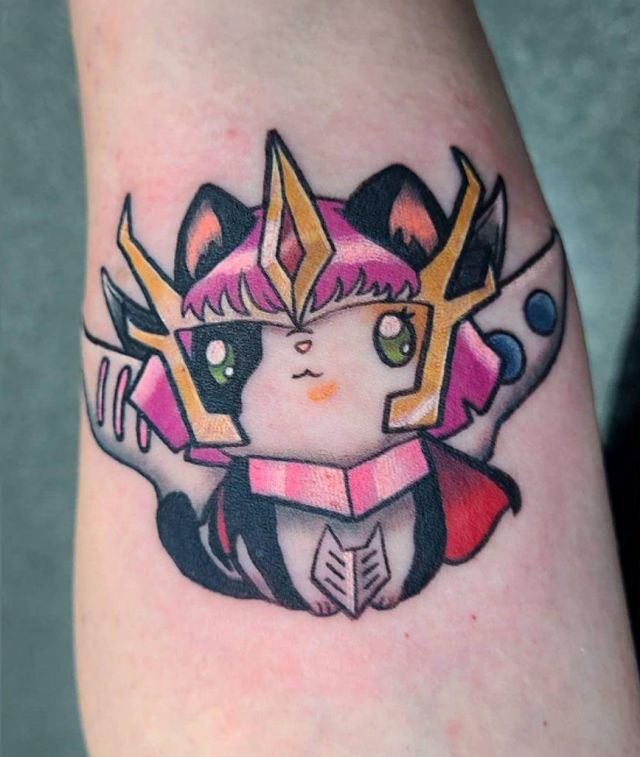 20 Classy Gundam Tattoos You Can’t Miss