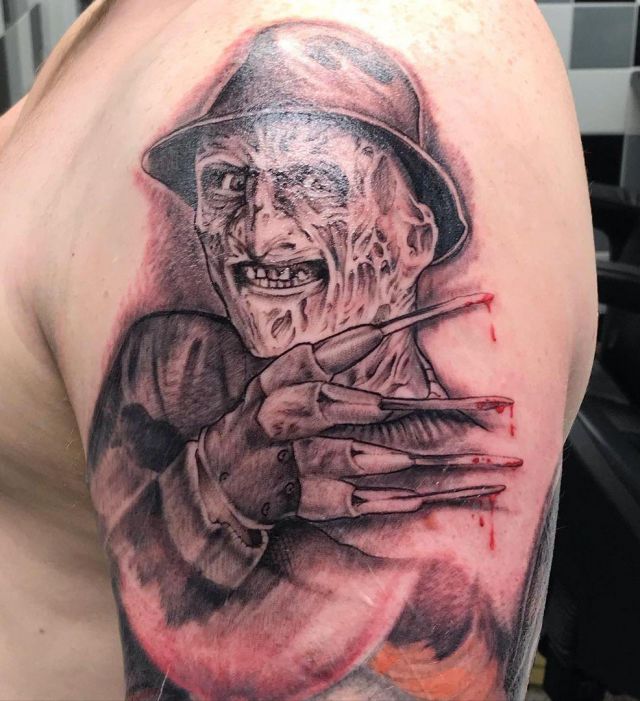 20 Great Freddy Krueger Tattoos Make You Charming