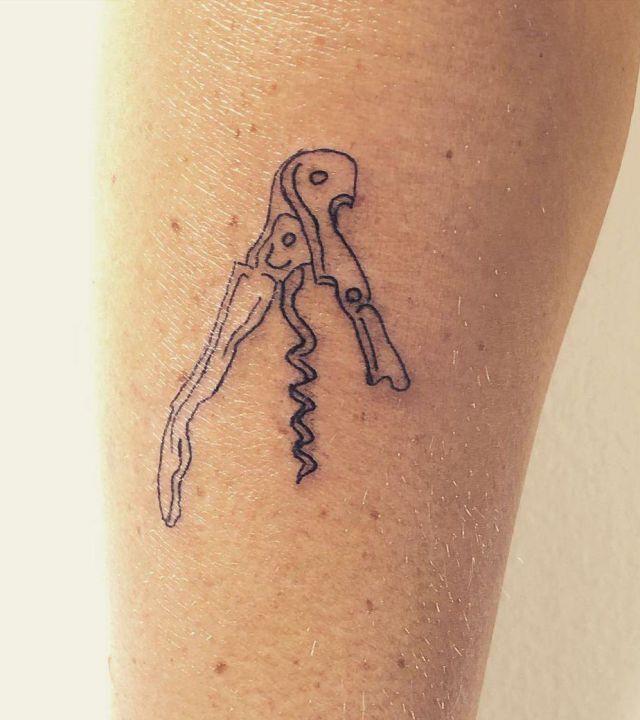 20 Amazing Corkscrew Tattoos You Can Copy