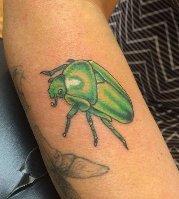 20 Cool June Bug Tattoos You Must Love