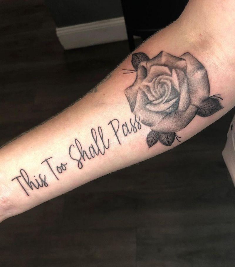 20 Unique This Too Shall Pass Tattoos You Can Copy