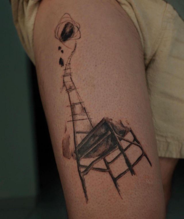 20 Great Chair Tattoos You Can Copy
