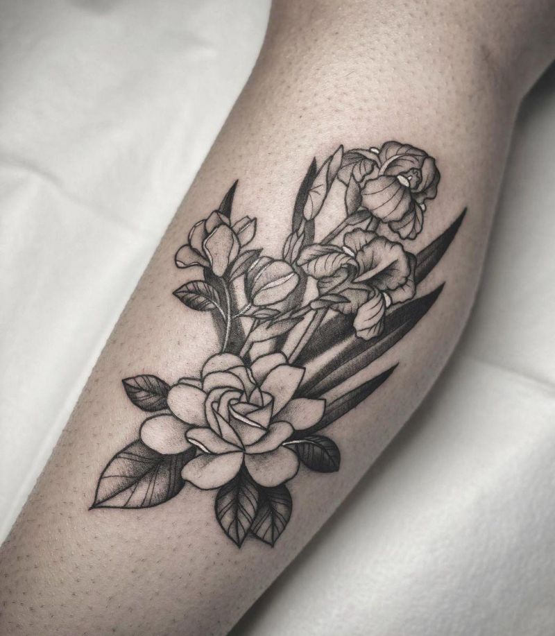 20 Pretty Gardenia Tattoos Make You Attractive
