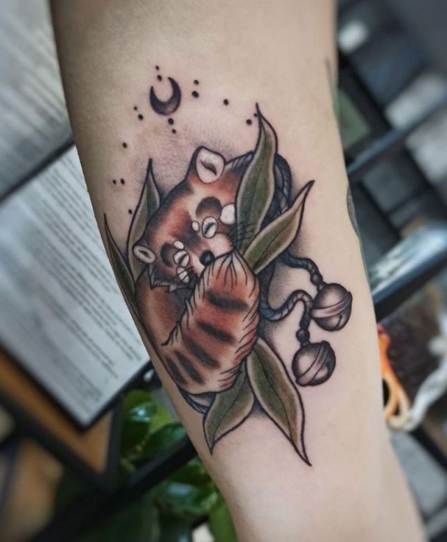 20 Fantastic Red Panda Tattoos that Will Blow Your Mind