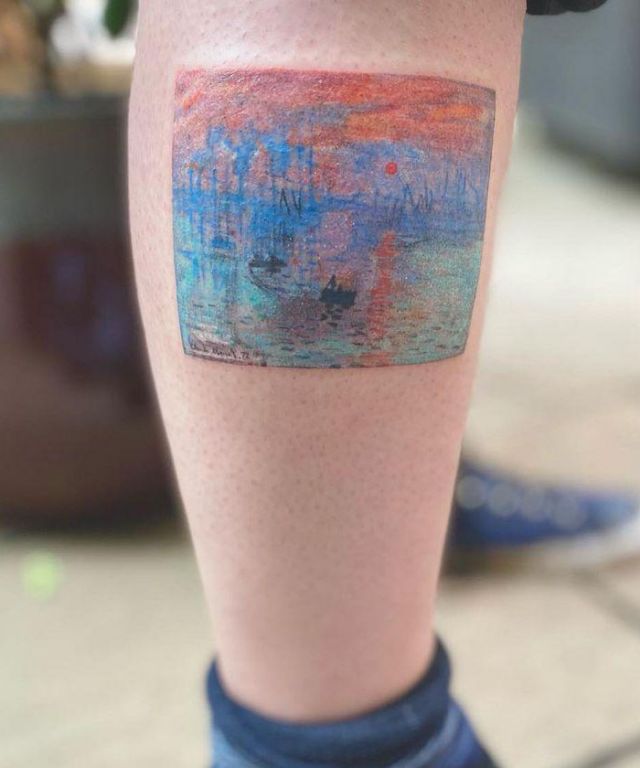 20 Unique Monet Tattoos You Must Love
