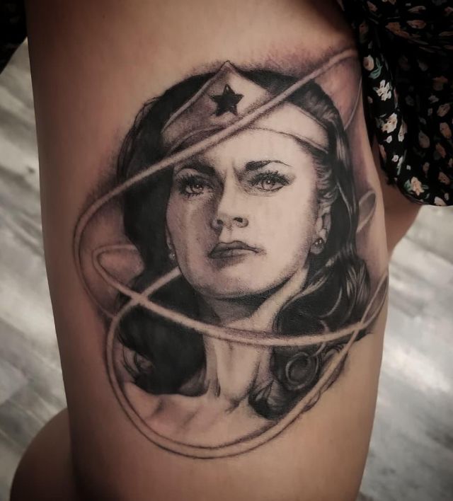 20 Classy Wonder Woman Tattoos You Must Love