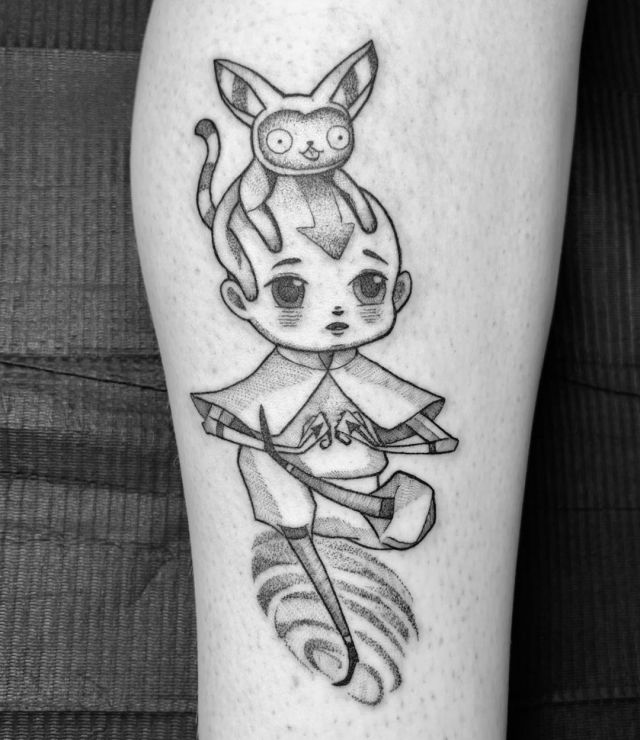 20 Great Aang Tattoos You Must Love