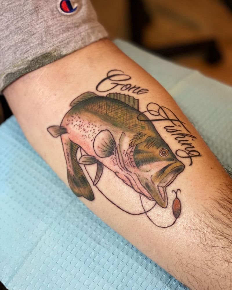20 Cool Bass Fish Tattoos You Can Copy
