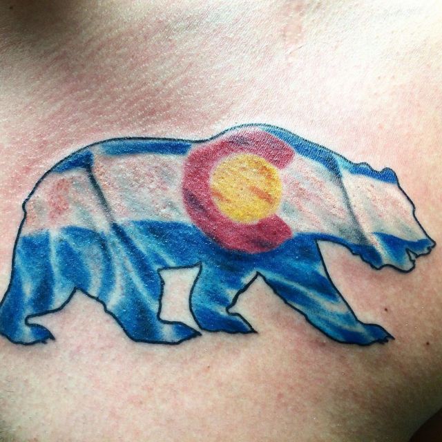 20 Unique Colorado Flag Tattoos You Can Copy