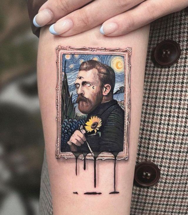20 Great Van Gogh Tattoos Make You Attractive