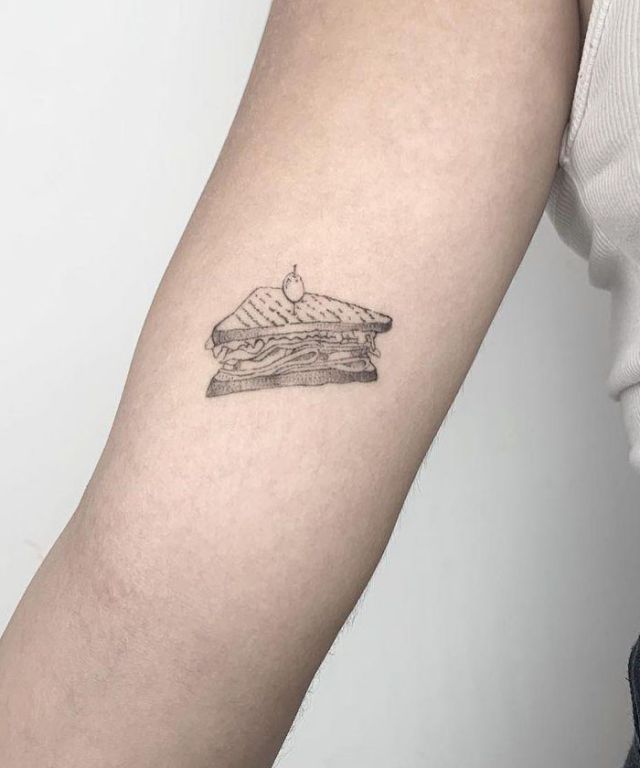 20 Cool Sandwich Tattoos You Must Love