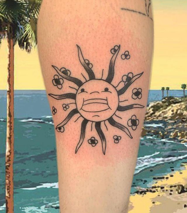 20 Cool Sunshine Tattoos Make You Attractive