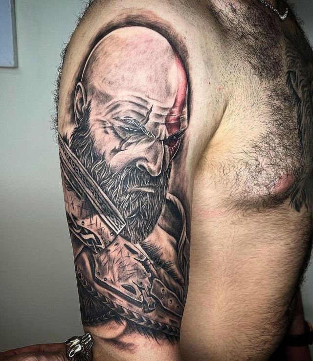 20 Cool God of War Tattoos for Your Inspiration