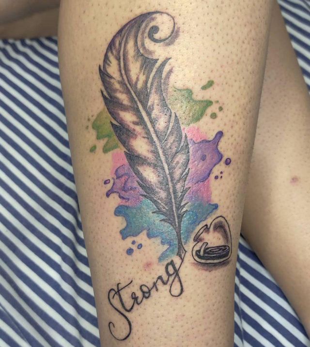 20 Cool Strong Tattoos for Your Inspiration