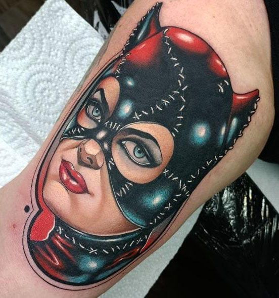 20 Pretty Catwoman Tattoos You Can Copy