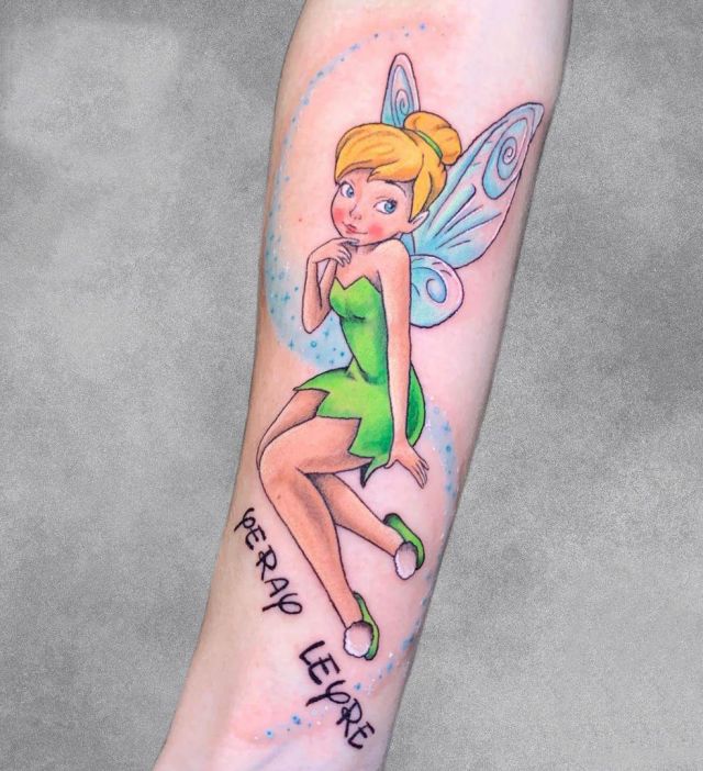 20 Unique Tinker Bell Tattoos You Will Love