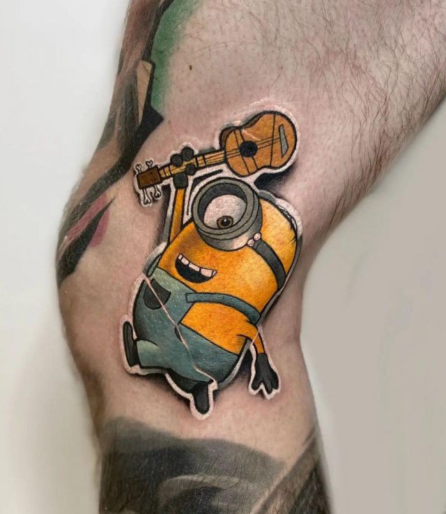 20 Funny Minions Tattoos for Your Inspiration