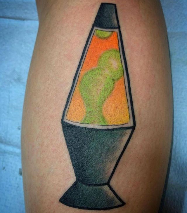 20 Awesome Lava Lamp Tattoos You Can Copy
