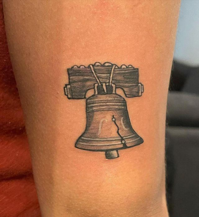 20 Cool Liberty Bell Tattoos Make You Charming