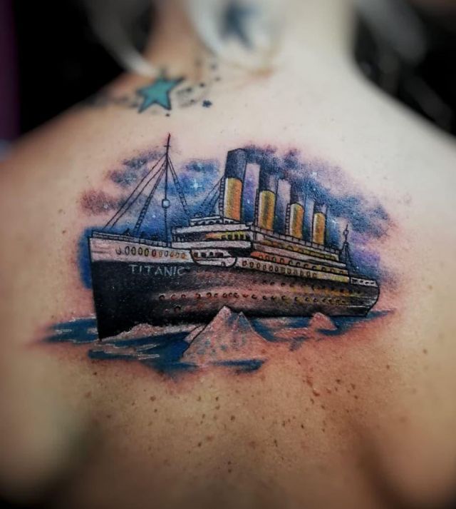20 Delicate Titanic Tattoos Make You Charming