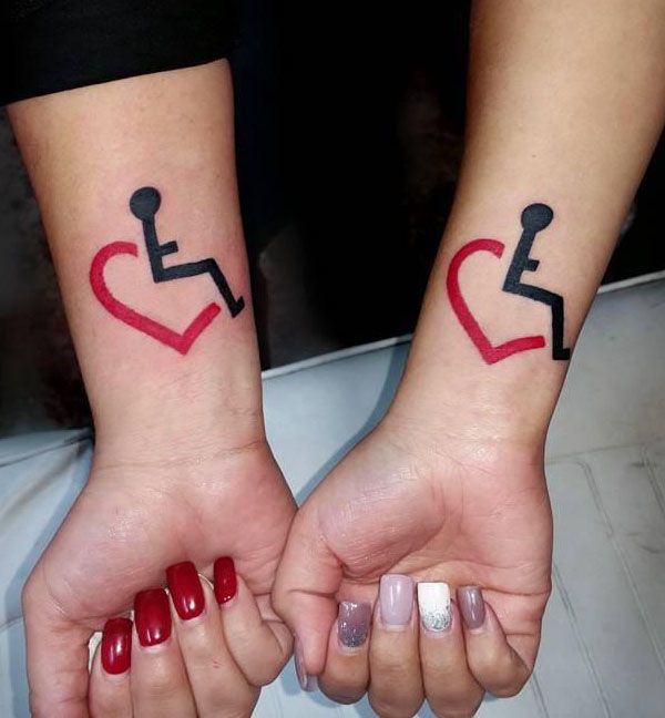 20 Cool Wheel Chair Tattoos for Your Inspiration