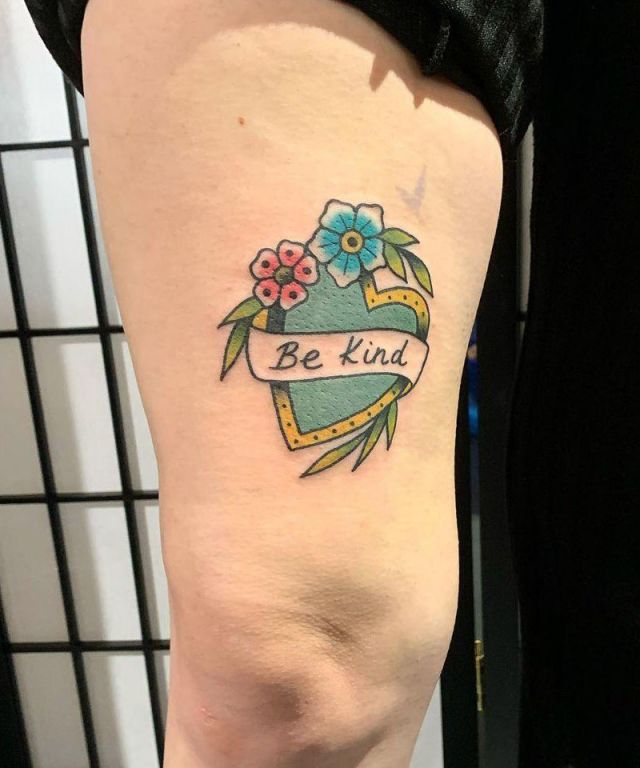 20 Excellent Be Kind Tattoos You Must Love