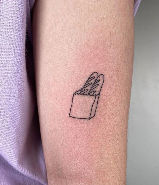 20 Delicate Bread Tattoos You Can Copy