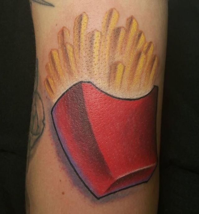20 Cool French Fries Tattoos You Must Love