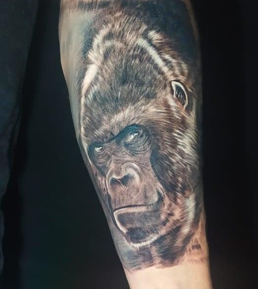 20 Cool King Kong Tattoos for Your Inspiration