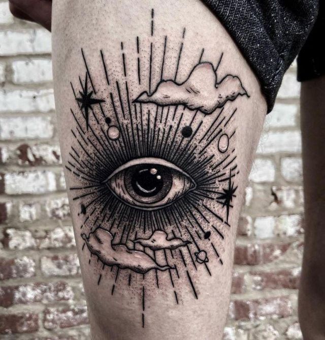 20 Pretty All-Seeing Eye Tattoos Make You Charming