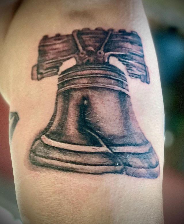 20 Cool Liberty Bell Tattoos Make You Charming