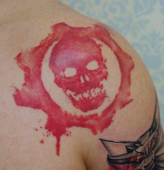 20 Great Gears Of War Tattoos You Will Love
