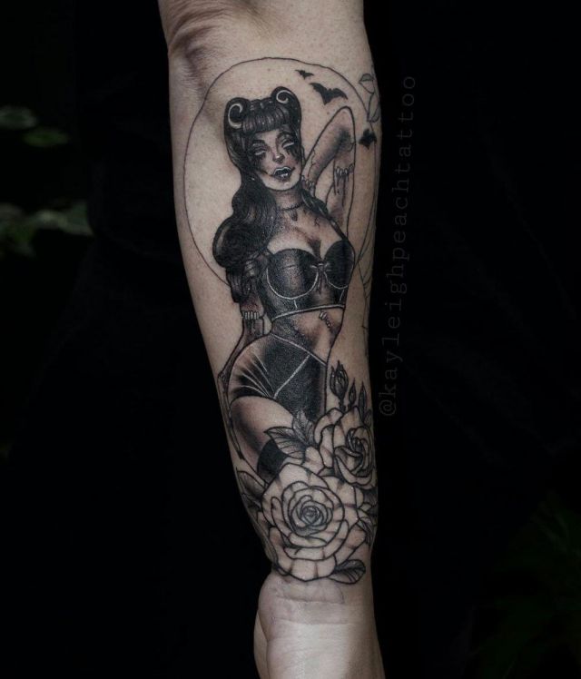 20 Unique Pin Up Girl Tattoos for Your Inspiration