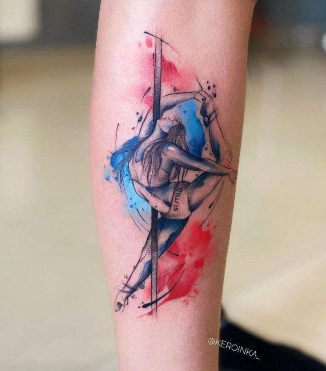 20 Unique Pole Dance Tattoos You Must Love