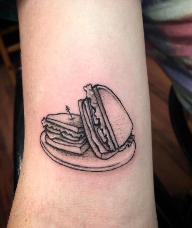 20 Cool Sandwich Tattoos You Must Love